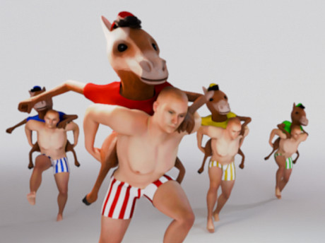 Riding Horses gameplay