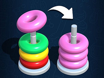 Color Hoop Stack - Sort Puzzle gameplay
